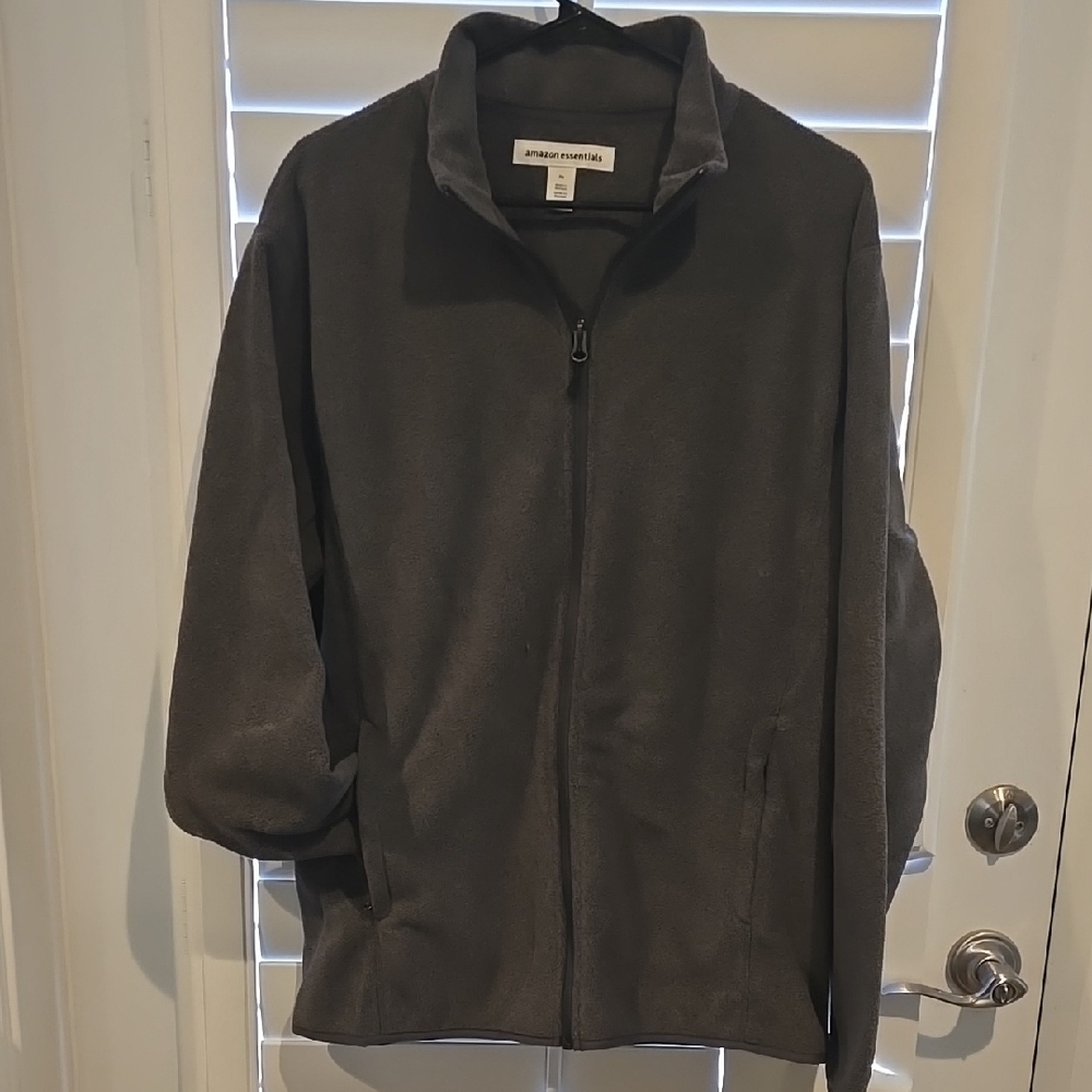 Gray Zip-Up Jacket - image 4